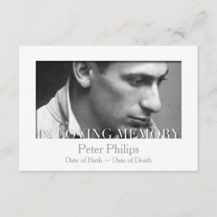 In Loving Memory Template Celebration of Life