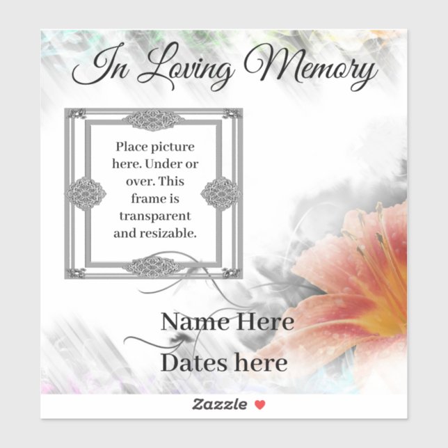 In loving memory vinyl (Sheet)