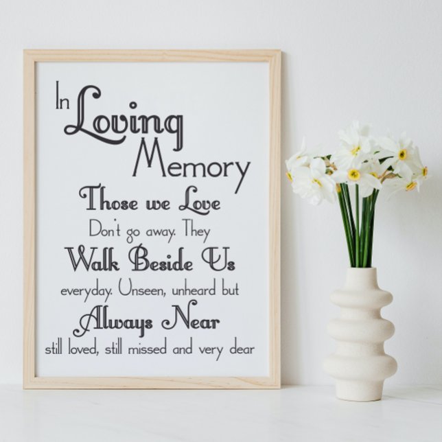 In Loving Memory Wedding Sign (Creator Uploaded)