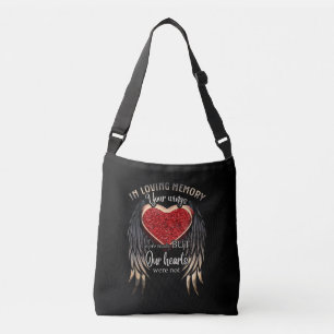In Loving Memory Your Wings Were Ready Crossbody Bag