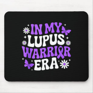 In lupus warrior era awareness month purple ribbon mouse pad