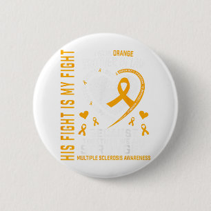 In March We Wear Orange Brother In Law Multiple Sc 6 Cm Round Badge