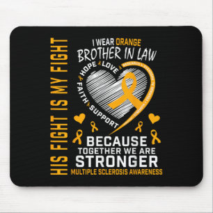 In March We Wear Orange Brother In Law Multiple Sc Mouse Pad