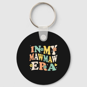 In mawmaw era funny sarcastic groovy retro mothers key ring
