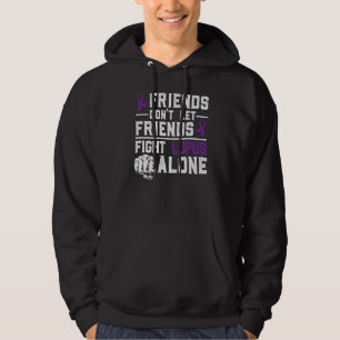 In May Lupus Warrior Ribbon Purple Fighting Lupus Hoodie