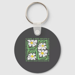 In May We Wear Green Mental Health Awareness Key Ring