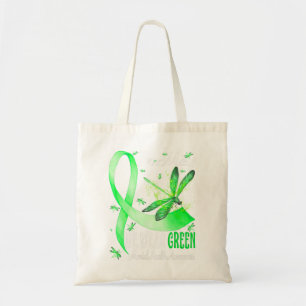 In May We Wear Green Mental Health Awareness Tote Bag