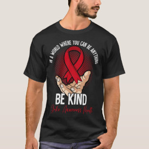 In May We Wear Red Stroke Awareness Month Funny T-Shirt