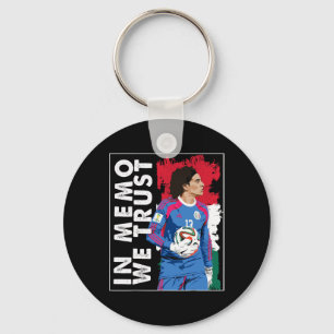 In Memo Ochoa We Trust Mexican Soccer Key Ring