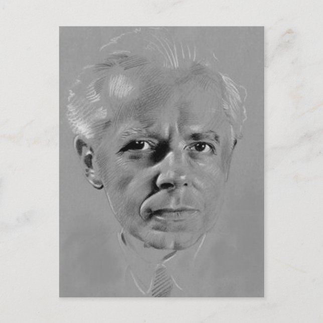 IN MEMORIAM BARTÓK BÉLA POSTCARD (Front)