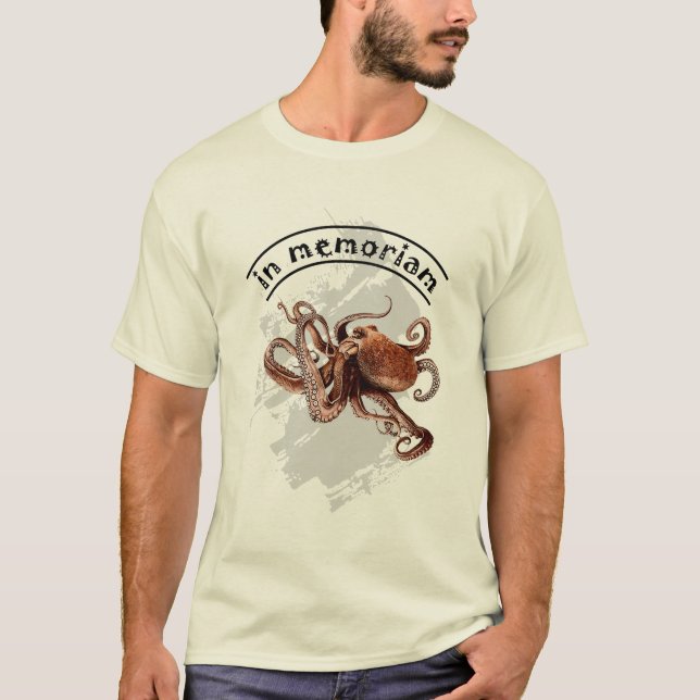 In Memoriam Paul The Octopus T-Shirt (Front)