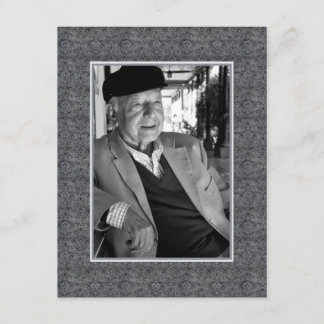 In Memoriam Remembrance Death Notice Photo Invitation