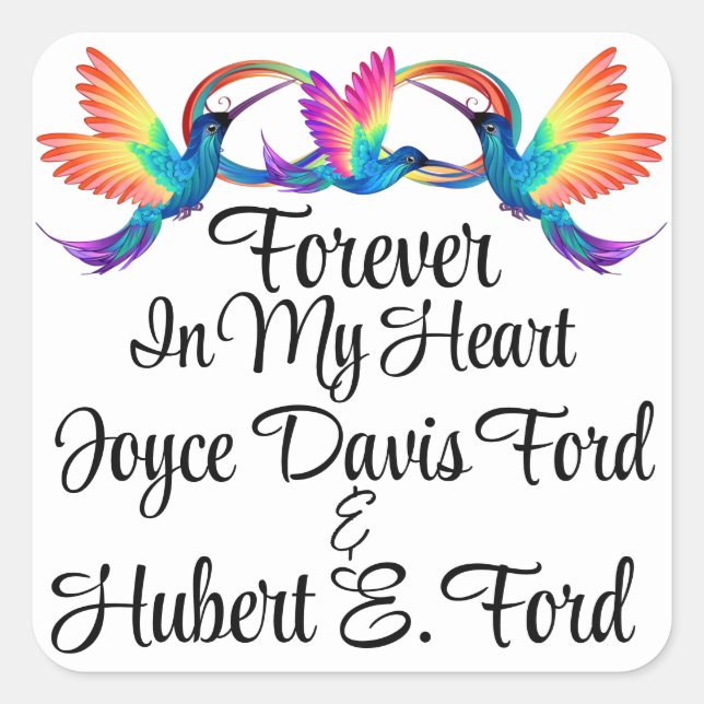 In Memoriam Sticker (Front)