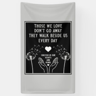 In Memory Bereavement And Loss Photo Print Banner