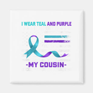 In Memory Cousin Suicide Awareness Prevention Amer Magnet