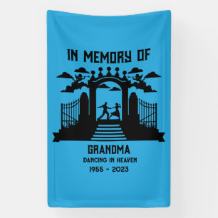 In Memory Dancers Funeral Banner