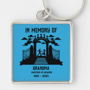 In Memory Dancers Funeral Key Ring