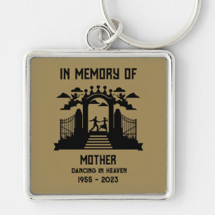 In Memory Dancers Funeral Key Ring