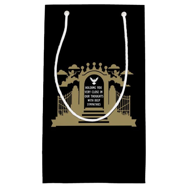 In Memory Funeral Gift Small Gift Bag (Front)