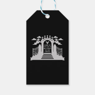 In Memory Funeral Gift Tags