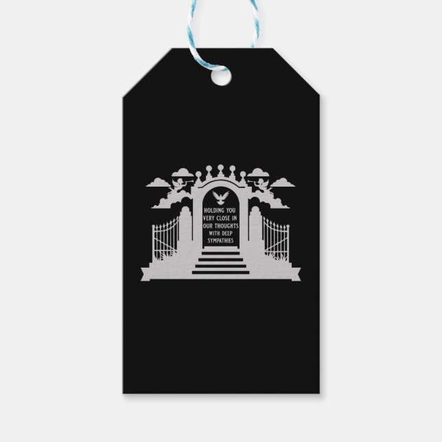 In Memory Funeral Gift Tags (Front)