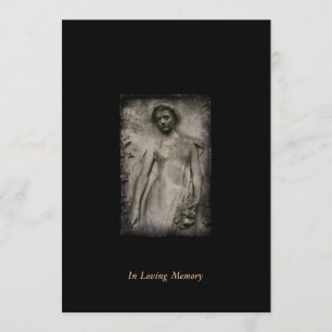 In Memory Funeral Memorial Announcement