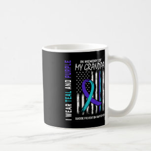 In Memory Grandpa Suicide Awareness Prevention Ame Coffee Mug