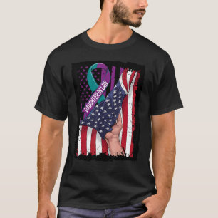 In Memory of Daughter In Law Suicide Awareness US  T-Shirt
