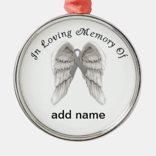 In Memory of Diabetes Awareness Christmas Ornament