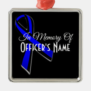IN MEMORY OF FALLEN OFFICER ORNAMENT
