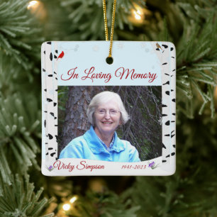 In Memory Of In the Woods Ornament
