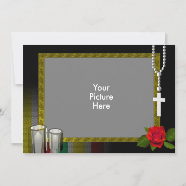 In Memory of Invitation (Front)