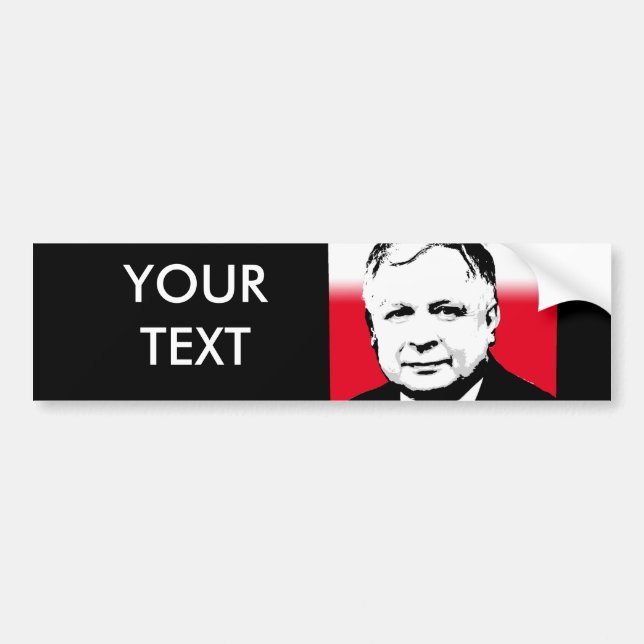 In Memory of Lech Kaczynski Bumper Sticker (Front)