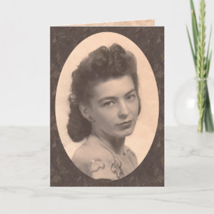 In Memory of Mother Card