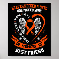 In Memory Of My Best Friend Leukaemia Awareness Me