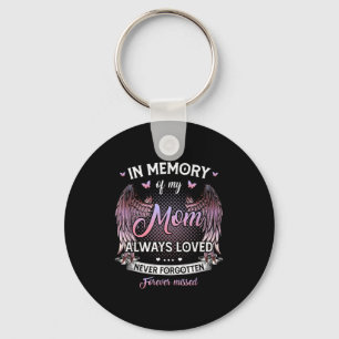 In memory of my mom mother's day key ring