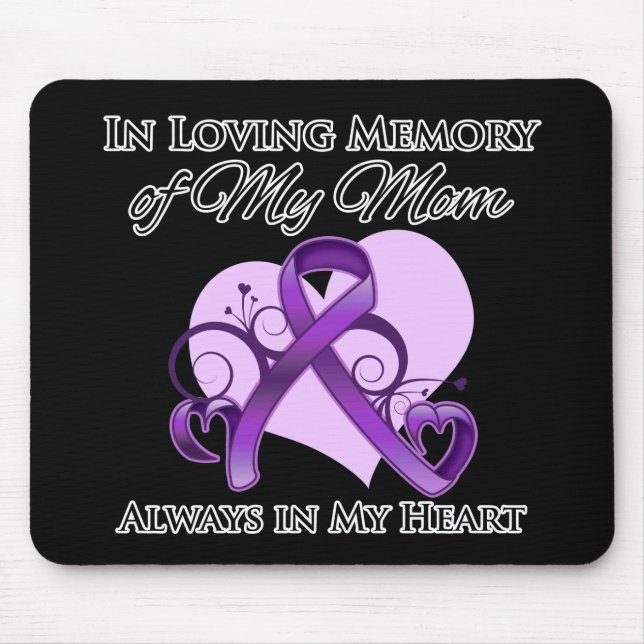 In Memory of My Mum - Pancreatic Cancer Mouse Pad (Front)