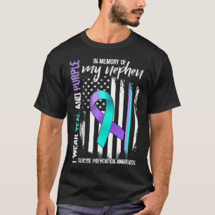 In Memory Of My Nephew Suicide Awareness Preventio T-Shirt