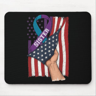 In Memory Of My Sister Suicide Prevention Awarenes Mouse Pad
