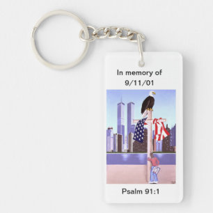 In Memory of September 11th, 2001 Key Ring