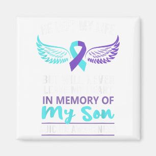 In Memory Of Son Suicide Awareness Prevention Magnet