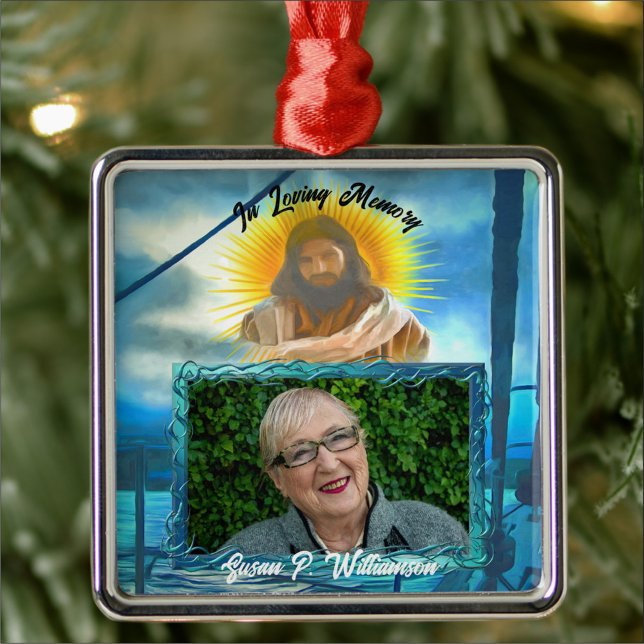 In Memory of Your loved one 0916 Metal Ornament (Creator Uploaded)