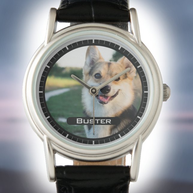 In Memory of Your Pet. Pet Photo on a Watch (Creator Uploaded)