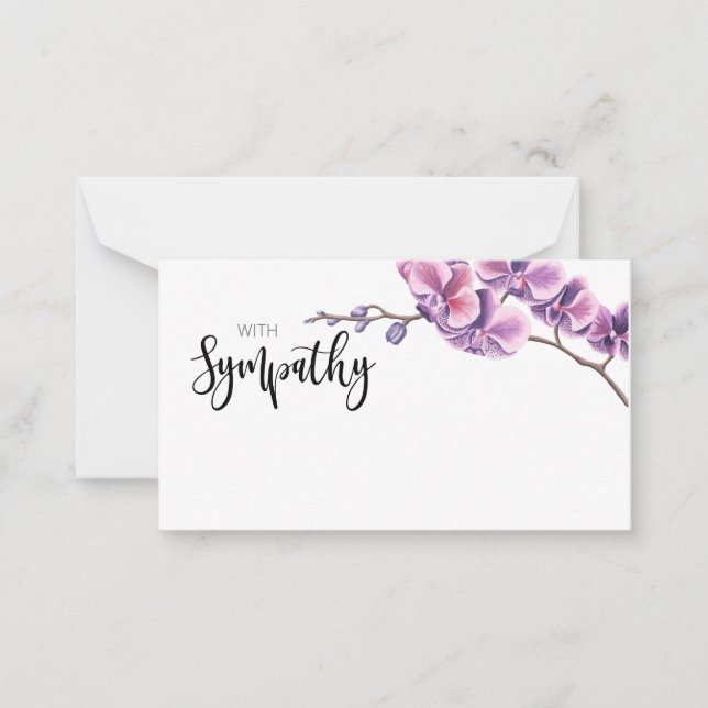 In Memory Sympathy Memorial Angel floristry card (Front)
