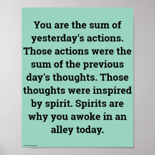 In moderation... Print, Value Poster