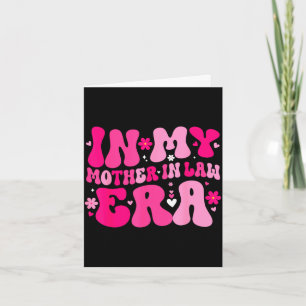 In mother in law era mother's day family expecting card
