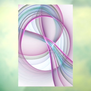 In Motion, Modern Abstract Colourful Fractal Art