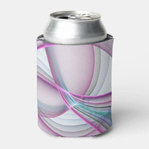 In Motion, Modern Abstract Colourful Fractal Art Can Cooler