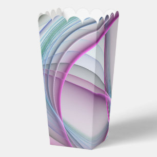 In Motion, Modern Abstract Colourful Fractal Art Favour Box