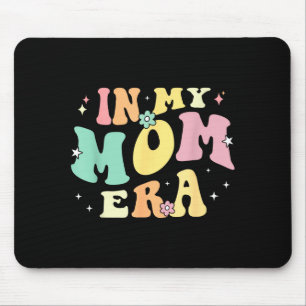 In mum era lover groovy retro mum mother's day mouse pad